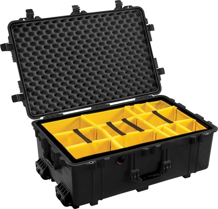 1650-B-PD - Pelican Cases - 1650 Protector Case - Internal dimensions: 726 x 445 x 271 mm.