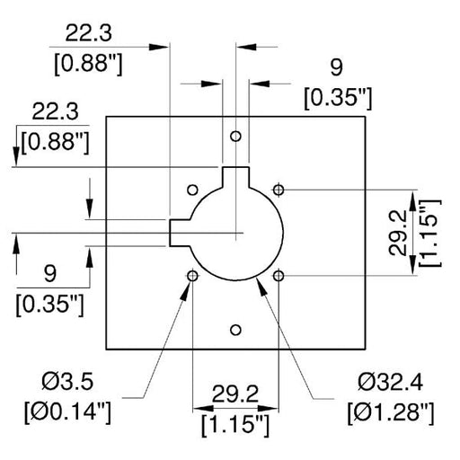 20613-20 - Penn Elcom - 20613-20 - Module, 2U x 2M, 1 Speakon/EP