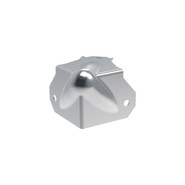 C1082Z - Penn Elcom - C1082Z - PennBrite Brace Ball Corner with 30mm Offset on one leg and 0.8mm Radius
