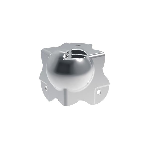 C1351-STACK - Penn Elcom - C1351-STACK - Large Tight Radius Stackable Ball Corner with interlocking cut-outs and 1.5mm Radius