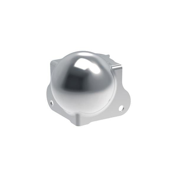 C1358Z - Penn Elcom - C1358Z - PennBrite Brace Ball Corner with 30mm Offset on One Leg and 1.5mm Radius