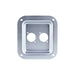 D0947Z - Penn Elcom - D0947Z - Small Dish Punched for 2 x D-Series Connectors - Zink