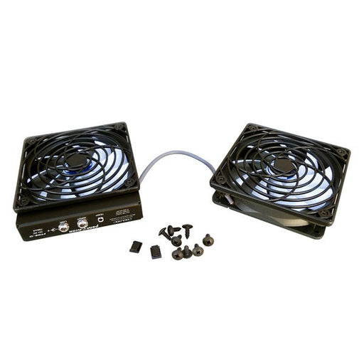 FT02-Q - Penn Elcom - FT02-Q - Dual Fan Kit For Wall Mount Racks