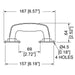 H1430 - Penn Elcom - H1430 - Briefcase Swivel Handle.