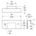 L2572-CP - Penn Elcom - L2572-CP - Catch Plate For L2572