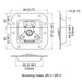 L904/914Z - Penn Elcom - L904/914Z - Mini Latch in Plain Dish