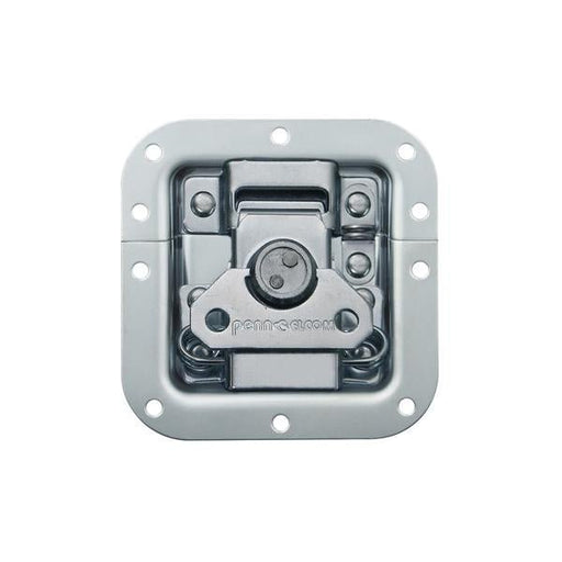 L905/928/07PBZ - Penn Elcom - L905/928PBZ - Medium Butterfly Latch in Plain Dish - Padlockable