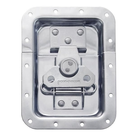 L925/525S - Penn Elcom - L925/525S - Large Latch in Plain Dish - Stainless Steel
