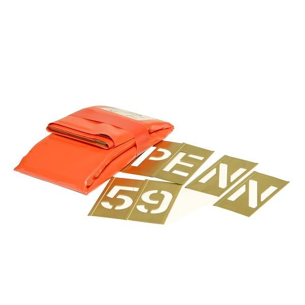 M1480 - Penn Elcom - M1480 - 76 Piece Stencil 75mm Set including Wallet.