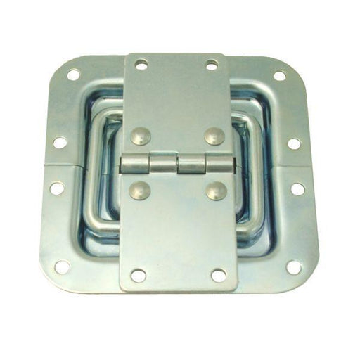 P2593Z - Penn Elcom - P2593Z - Hinge with Lid Stay in 7mm Shallow Dish.