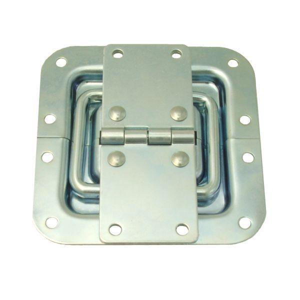 P2593Z - Penn Elcom - P2593Z - Hinge with Lid Stay in 7mm Shallow Dish.