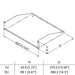 R1194/2UVK - Penn Elcom - R1194/2UVK - Vented Rack Shelf