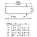 R1268/1UK - Penn Elcom - R1268/1UK - Flanged Blank Rack Panel.