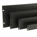 R1275/3UK - Penn Elcom - R1275/3UK - Aluminium Rack Panel - Flat Black