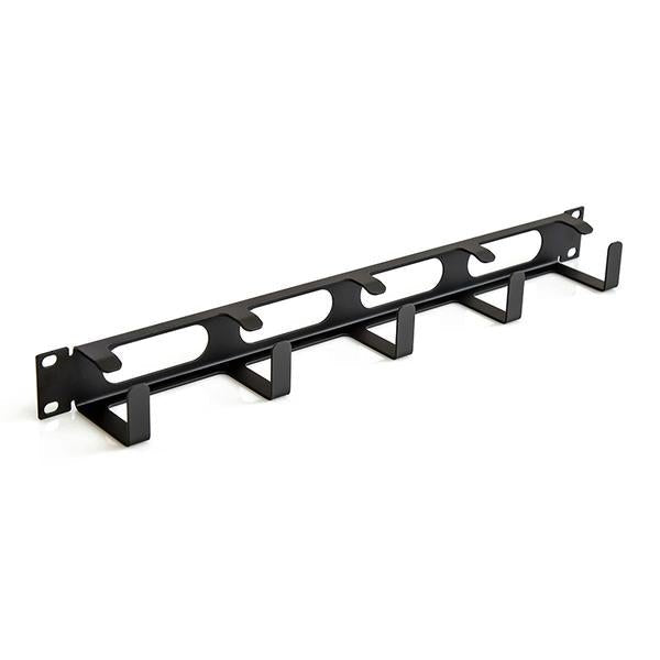 R1285-CMP - Penn Elcom - R1285-CMP-1UK - 1U Panel with 5 Steel Rings for Cable Management