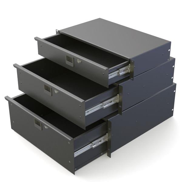 R1292K/10 - Penn Elcom - R1292K/10 - Rack Drawer 10" Deep