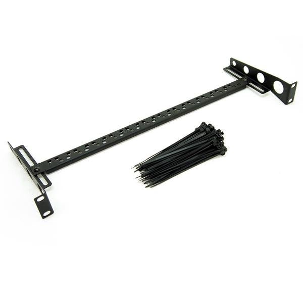 R1320/1UK - Penn Elcom - R1320/1UK - Cable support bar with cable ties.