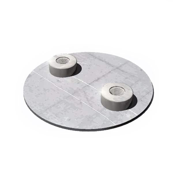 R1436/BP - Penn Elcom - R1436/BP - Backplate for R1436 with M5 Fixings