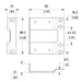 R2292-RSB-KIT - Penn Elcom - R2292-RSB-KIT - Rear Support Kit For R2293 Touring Grade Heavy Duty Rack Drawers and R2295 Aluminium Rack Drawers