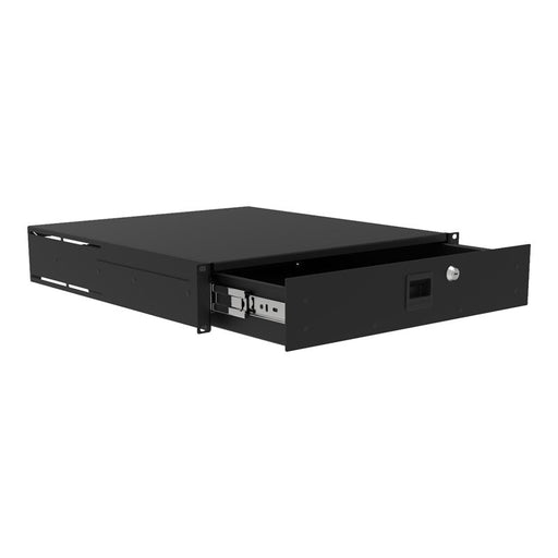 R2293-18-2UK - Penn Elcom - R2293-18-2UK - 2RU 18" Deep Tour Grade Heavy Duty Rack Drawer