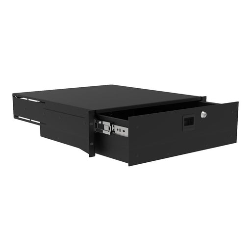 R2293-18-3UK - Penn Elcom - R2293-18-3UK - 3RU 18" Deep Tour Grade Heavy Duty Rack Drawer