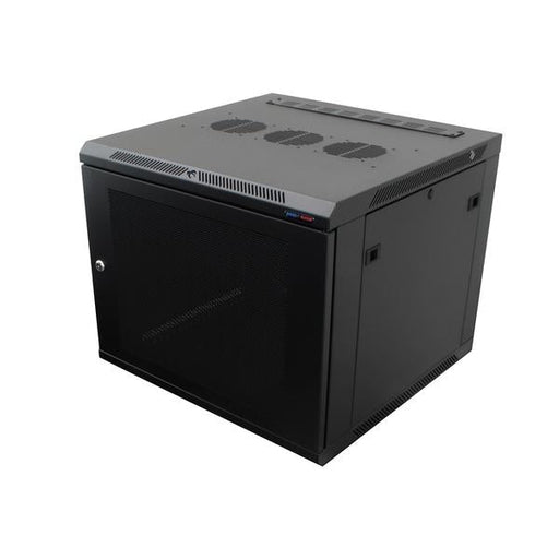 R6612-M6 - Penn Elcom - R6612-M6 - 600mm Deep Wall Rack - 12U - Polycarbonate Door