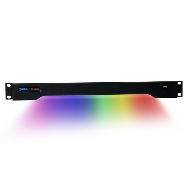 RADM-23CW - Penn Elcom - RADM-23CW - 1U LED Multicolor + White Rack Light