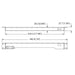 RADM-23CW - Penn Elcom - RADM-23CW - 1U LED Multicolor + White Rack Light