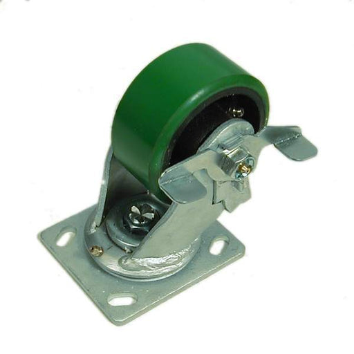 W0999/B - Penn Elcom - W0999/B - 100mm / 4" Heavy Duty Braked Swivel Castor.