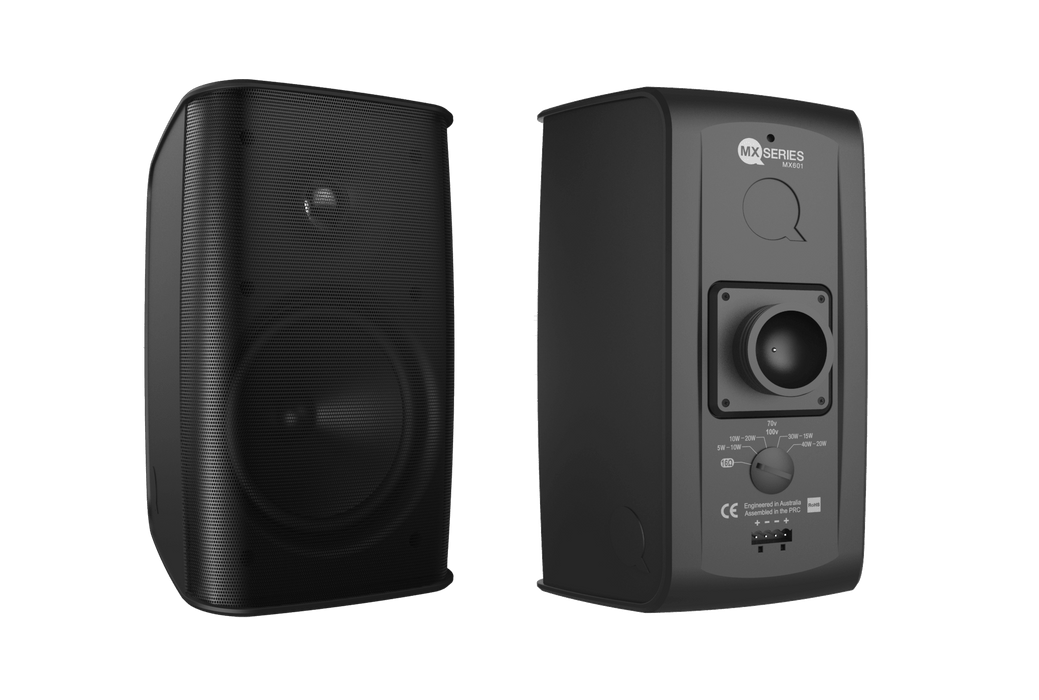 MX601 - Quest - MX601 - 6" High-Fidelity Weatherproof Loudspeakers - Black