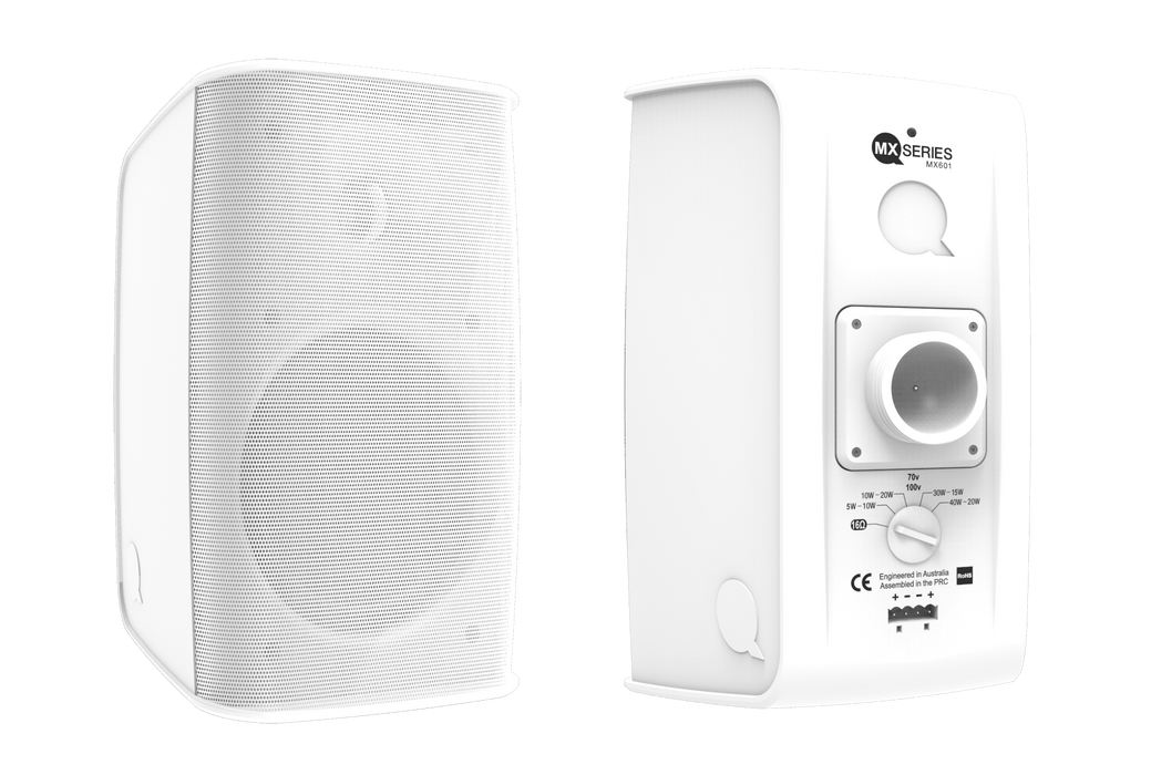 MX601W - Quest - MX601W - 6" High-Fidelity Weatherproof Loudspeakers - White