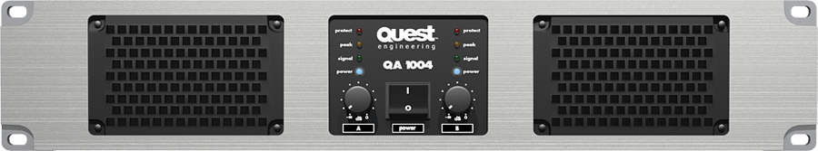 QA1004 - Quest - QA1004 - 2 Channel Amplifier