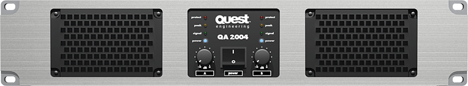 QA2004 - Quest - QA2004 - 2 Channel Amplifier
