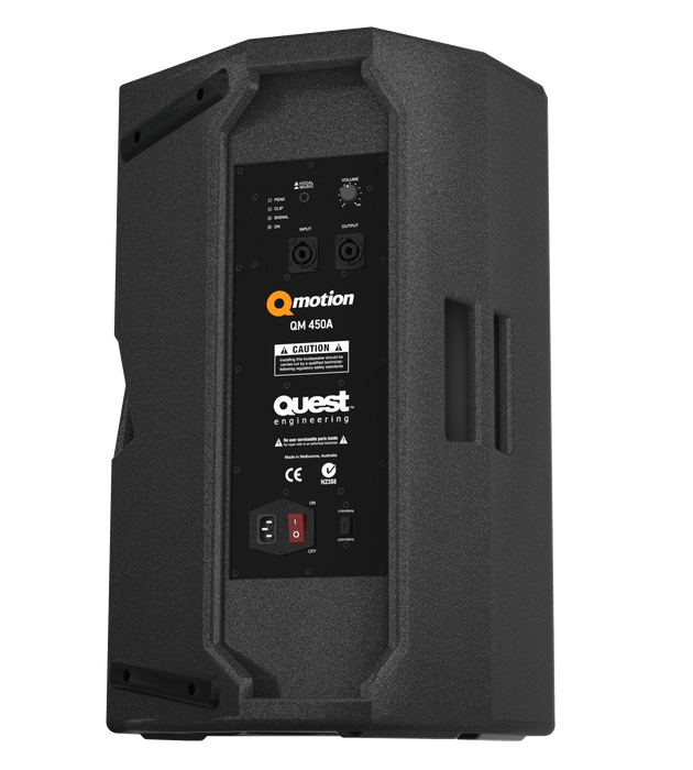 QM450A - Quest - QM450A - Lightweight Active 12" Loudspeaker