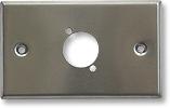 LB1D - Sommer Cable - LB1D - Single D'Series Punched Wall Plate