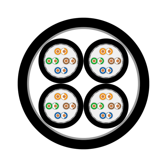 580-0311-04 - Sommer Cable - Mercator 4 - 4 x Cat 7