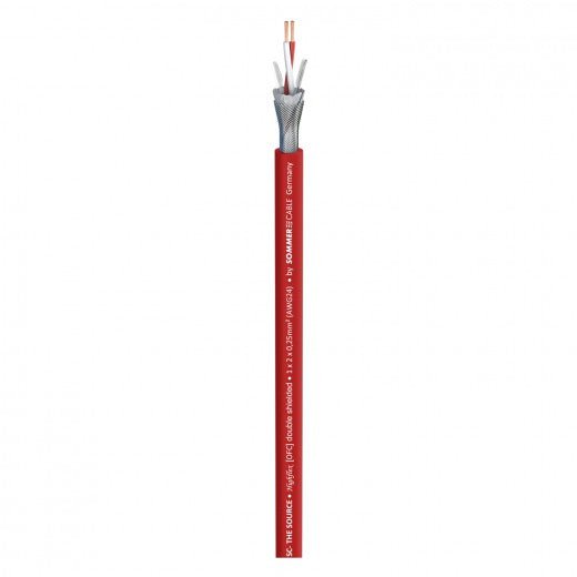 200-0103 - Sommer Cable - Source MkII Highflex - Red