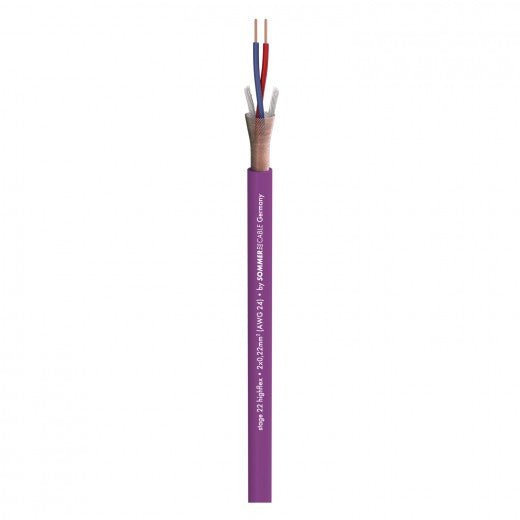 200-0008 - Sommer Cable - Stage 22 Highflex - Purple