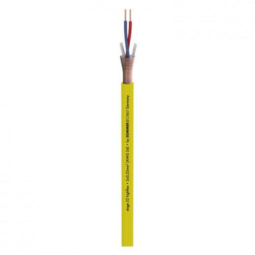 200-0007 - Sommer Cable - Stage 22 Highflex - Yellow