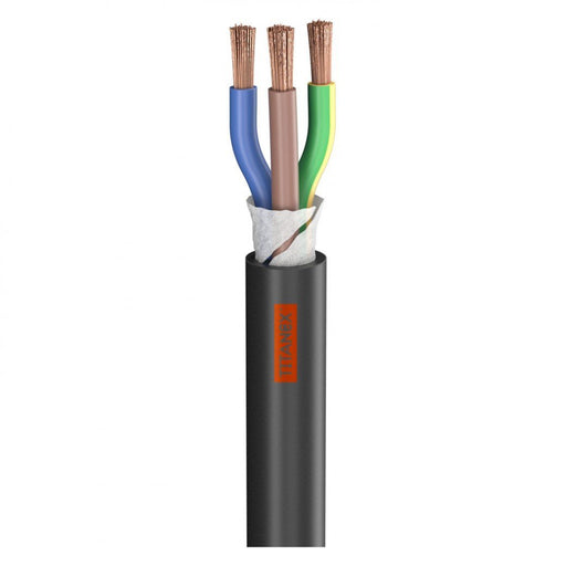 700-0101-0325TI - Sommer Cable - Titanex 2.5mm - Rubber Sleeve Power Cable