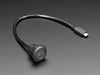 LSUSBCPM - USB C Round Panel Mount Extension Cable - 30cm